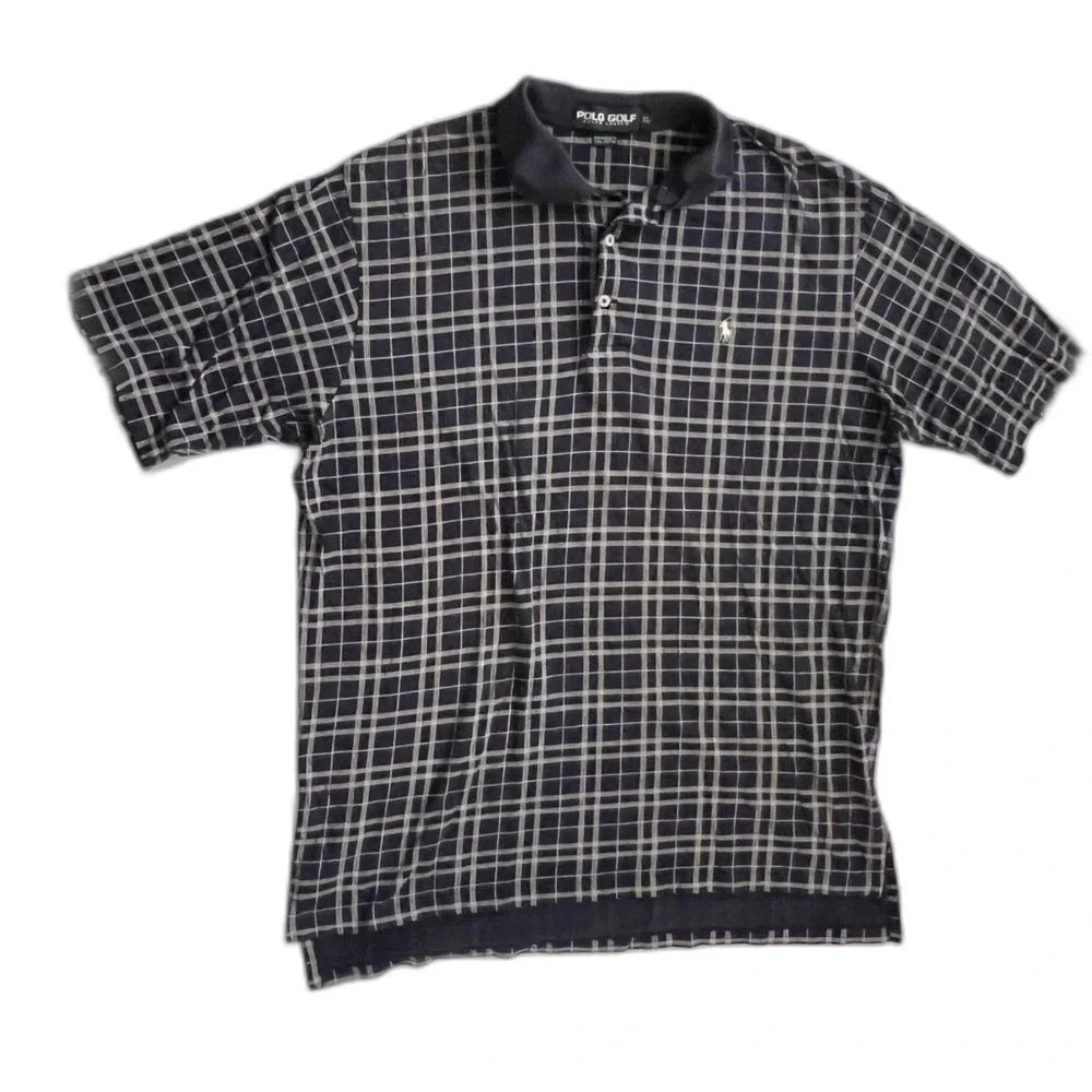 Polo Short Sleeve Men’s Shirt Navy & White